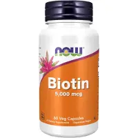 Now Biotine 5000mcg - 60 v-caps