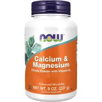 Now Calcium & Magnesium Powder - 227 g
