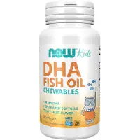 Now DHA Kids Fish Oil Chewable (60 Softgels) - vetzuren, omega-&-visolie - omega-&-visolie