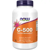 Now Vitamine C 500 Calcium Ascorbaat-C capsules (250 Capsules) - vitamines, vitamine-c - vitamine-c - vitamine-c