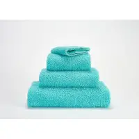 Abyss & Habidecor Handdoek Super Pile Turquoise (55 x 100 cm)