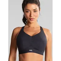 Panache - Endurance Wired Non Padded Sport BH - Black - 65D