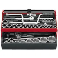 Facom doppensets 1/2" en 3/4" van 8 tot 50 mm - SK.453N