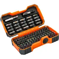 Bahco Coffret van 100 gekleurde schroefbits BH59-S100BC-IP in individuele vinylverpakking