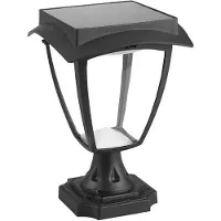 V-TAC 2893 VT-983 Zonnepaneel buitenlamp, vrijstaand, LED (monochroom), 2W, zwart (mat)