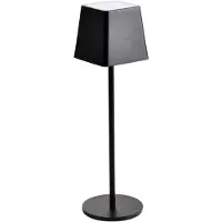 V-TAC VT-7563-B Tafellampen Oplaadbare lampen 2W 200lm 3000K IP54 Zwart VT-7563-B