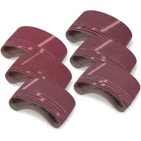 Vonroc Bandschuurpapier - 75x457mm – 30 stuks - Korrelgrootte P40, P60, P100, P120, P180 - Geschikt voor BS501AC