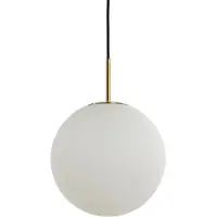 Light & Living Opaal Glazen Hanglamp Medina Ø 40cm