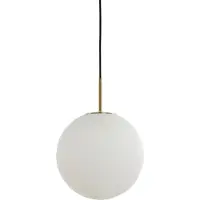 Light & Living Opaal Glazen Hanglamp Medina Ø 30cm