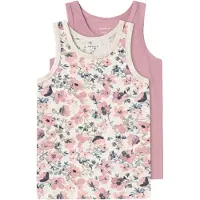 Name it Onderhemd beige gemêleerd / navy / kaki / oudroze