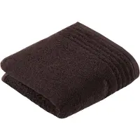 Vossen Handdoek Vienna Style Supersoft Dark Brown (set van 3) (50 x 100 cm)