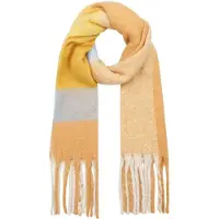 Yehwang Sjaal Winter Time Blauw Geel