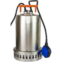Kin Dompelpomp - pumps HKH 3A - Met drijvende vlotter - RVS - 230 volt (Max. capaciteit 16m/h)