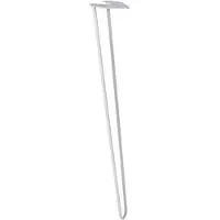 Wovar Tafelpoot Wit Staal Industrieel | 72 cm | Per Stuk | Tafelpoten wit