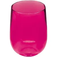 Zak!Designs - Stacky Balloon Longdrink Glas 440 ml - SAN - Roze