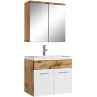 Badplaats Badkamermeubel set montreal 01 60 cm met hooogglans wit -