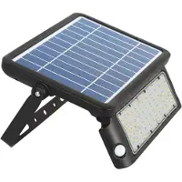 V-TAC VT-787-10 Solar schijnwerper met bewegingssensor 10W 1150 lumen IP65 buitenlamp zwart
