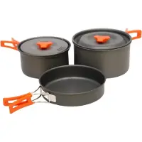 Vango - Hard Anodised Cook Kit - Pan 2 Person, grijs