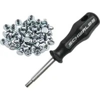 Schwalbe Reserve Spikes van Aluminium - 50 stuks
