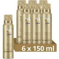 Dove 6x Zelfbruinende Bodymousse Summer Revived Light-medium 150 Ml
