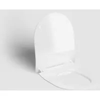 Clou Hammock dunne softclose toiletzitting met quick release wit glans