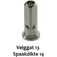 Alpina Spaakverloopnippel 14 velggat 13