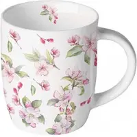 Ambiente Mok 0.2L Spring Blossom White Wit wit Porselein Ambiente Beker