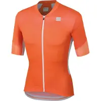 Sportful Fietsshirt korte mouwen Heren Oranje Wit / SF Gts Jersey-Orange/L Orange/White - XXL