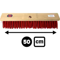 Synx Tools Straatbezem 50 cm - buitenbezem - harde bezem - Zonder steel
