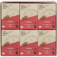 Alex Meijer - Rooibos Thee FT - 6 pakken x 10 stuks x 1,5 gram