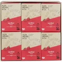 Alex Meijer - Aardbeien Thee FT - 6 pakken x 10 stuks x 1,5 gram