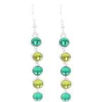 Behave - Oorbellen groen - vrolijk kleuraccent - zomer & casual stijl