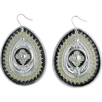 Behave - Oorhangers vintage design - elegante retro sieraden