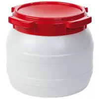 Curtec Waterkluis - 10,4 Liter - Water- En Luchtdicht - Wit/rood