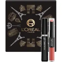 L'Oréal 1+1 gratis: Geschenkset Telescopic Lift Mascara & Infaillible 24H Lipstick 312 Incessant Russet 2 stuks
