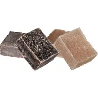 Ideas 4 Seasons Ideas4seasons Amberblokjes/geurblokjes - sandelhout en musk - 6x stuks - huisparfum - Amberblokjes