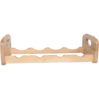 COSY&TRENDY Cosy & Trendy Stapelbaar Wijnrek - 45 x 12,5 x 22 cm - Hout - 4 flessen