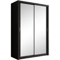 Meubella Kledingkast spiegel 150x62x215 Kleerkast schuifdeuren