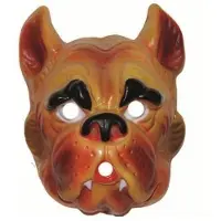 Funny fashion Hond masker voor volwassenen - Verkleedmaskers