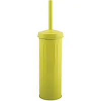 Spirella MSV Industrial Toilet/wc-borstel houder - metaal - appelgroen - 38 cm - Toiletborstels