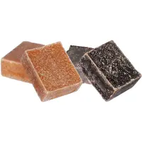 Ideas 4 Seasons Ideas4seasons Amberblokjes/geurblokjes - musk en amber - 6x stuks - huisparfum - Amberblokjes