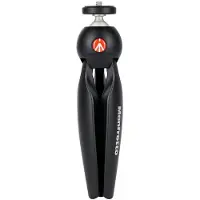 Manfrotto Pixi II, ministatief met balhoofd (Metaal), Statief, Zwart