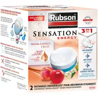 Rubson Vochtopnemer Navullingen Sensation Fruit 2 x 300 gr