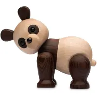 Spring Copenhagen Polly panda decoratie Esdoorn-essenhout