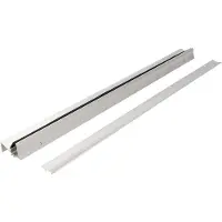 Fixman Tocht en regen profiel voor deuren, 914 mm | Zilverkleurig - 678546