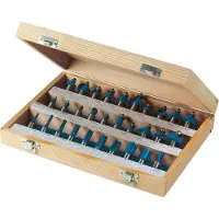 Silverline 30-delige 1/2" TCT frees set | 1/2" - 580422