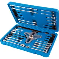 Toolstation 46-delige vliegwieltrekker set 40 - 93 mm 280x200x50mm