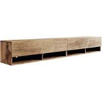 Meubella TV-Meubel Asino kastanje eiken zwevend 200cm hangend