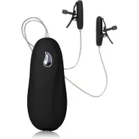 Calexotics - Vibr Heated Nipple Teasers Black