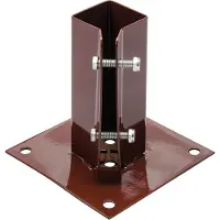 Fixman Vast te bouten paalhouder | 50 x 50 mm - 926988
